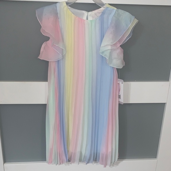 Rare Editions Other - Rare Editions Pastel Striped Dress